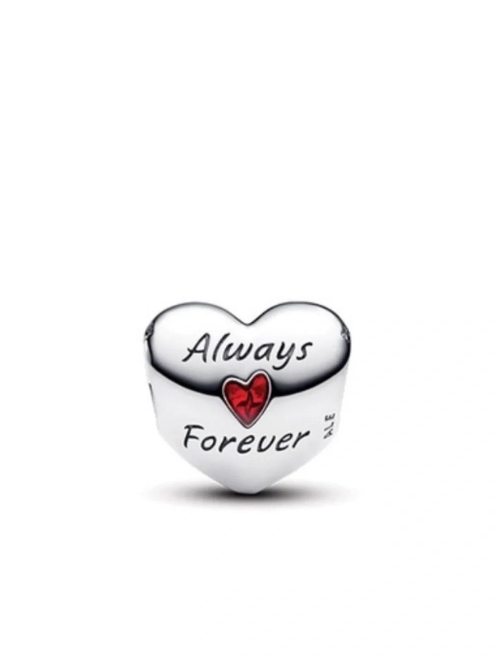Pandora Disney Mickey and Minnie 'Always Forever' Heart Charm